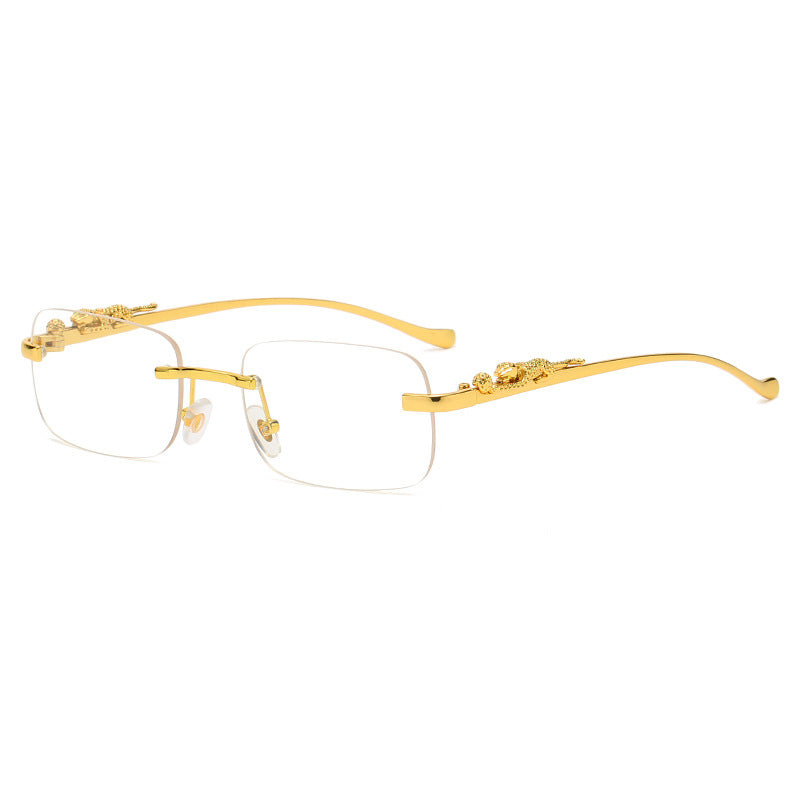 Lans lunettes de soleil du Temple de la tête carrée