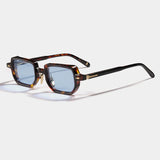 Acetate Resin Rectangle Sunglasses