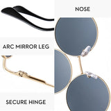 3 Eyes Round Vintage Sunglasses