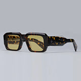 Retro Futurism Black Frame Sunglasses