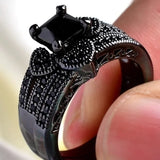 Infinity Embrace Duo Ring Set