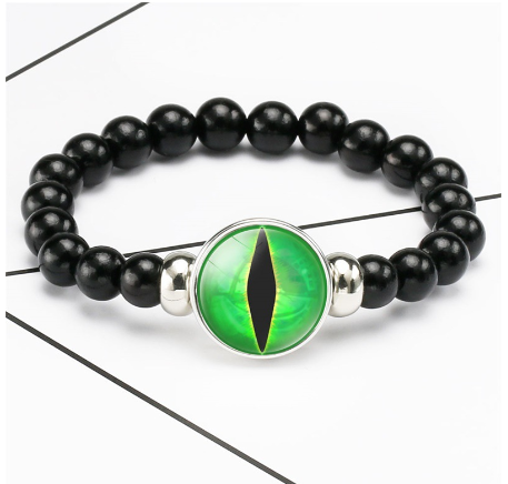 سوار مطرز بالراتنج عين التنين