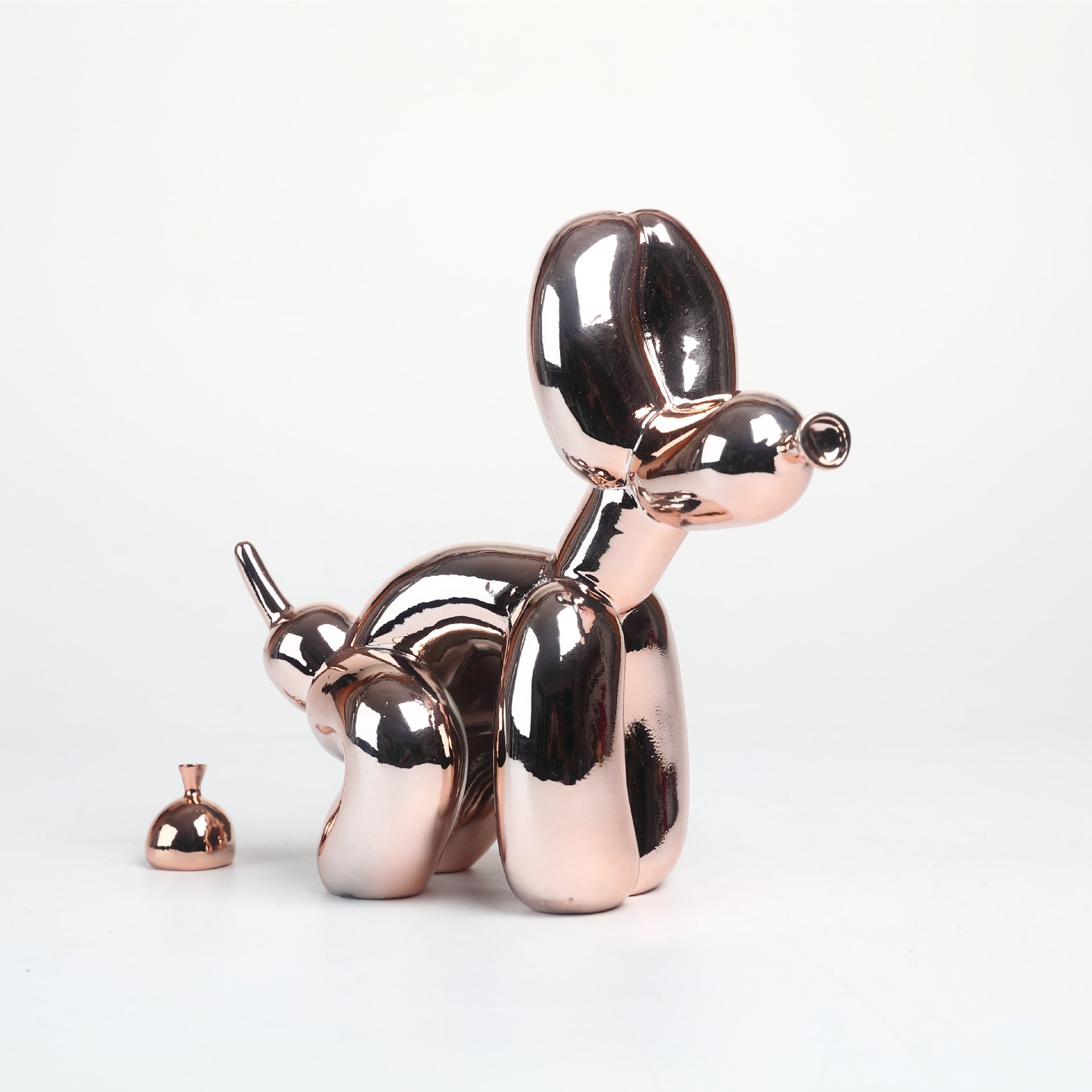 Mini Poop and Dog Balloon Sculpture