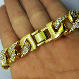 Luxurious Curb Chain Alloy Bracelet