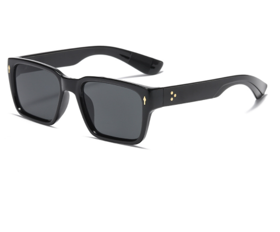 Classic Square Frame Resin Sunglasses