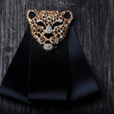 Leopard Design Polyester Bow Tie