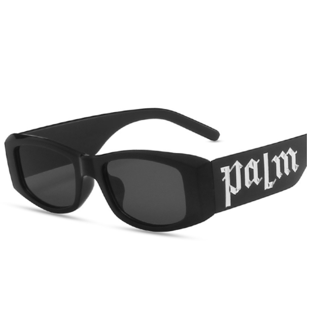 Palm Letter Square Sunglasses