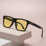 Korean Style Square Frame UV-400 Sungrade Sunglasses