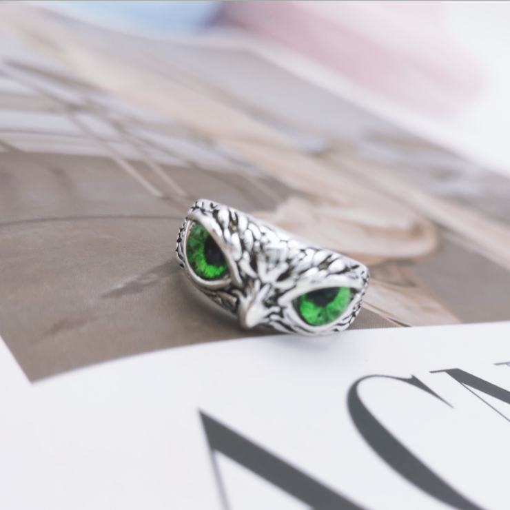 Animal Eyes Adjustable Ring
