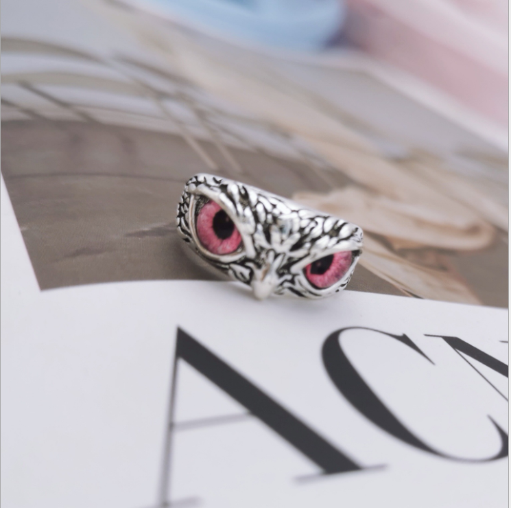 Animal Eyes Adjustable Ring