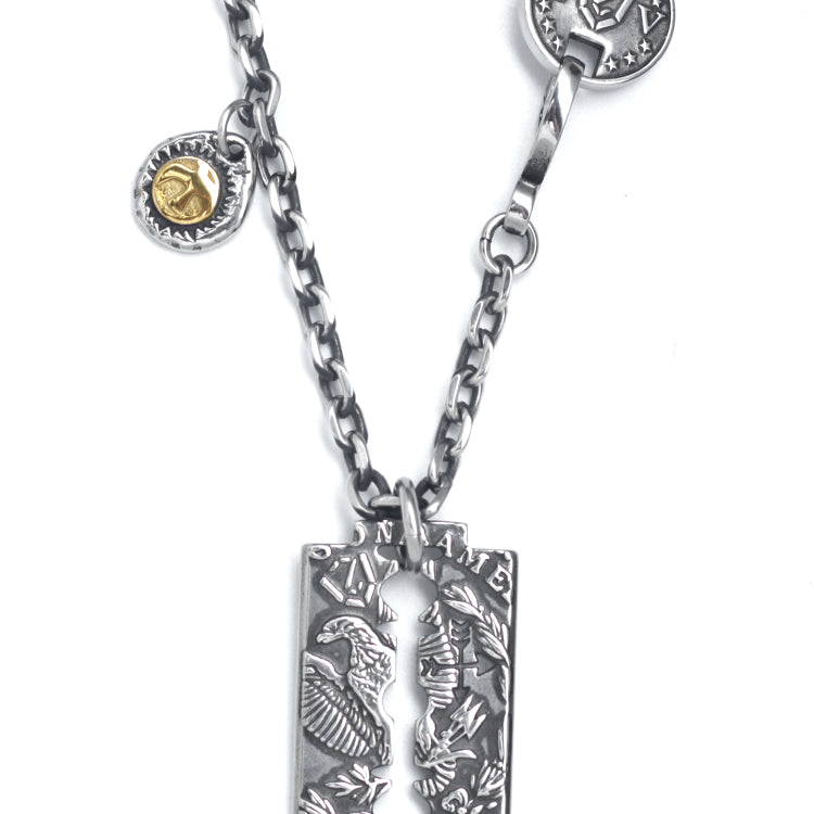 Retro Japaner Art Rasierklinge Anhänger