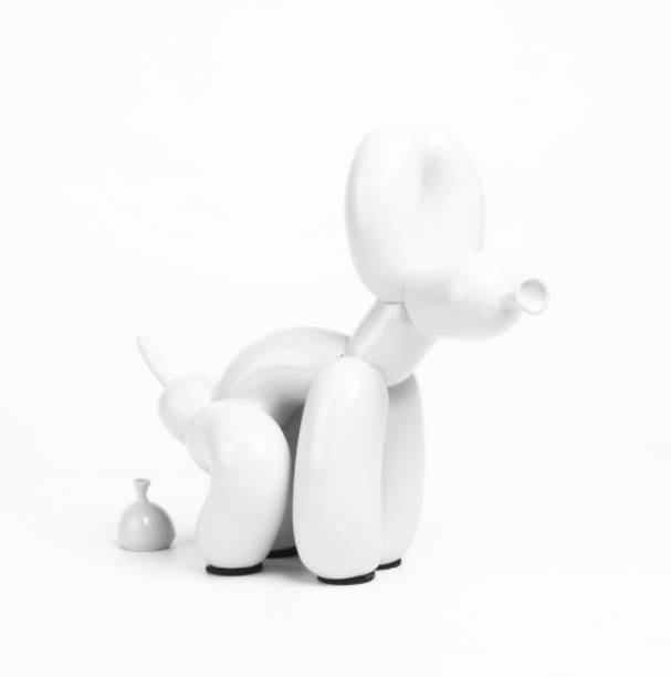 Mini Poop and Dog Balloon Sculpture