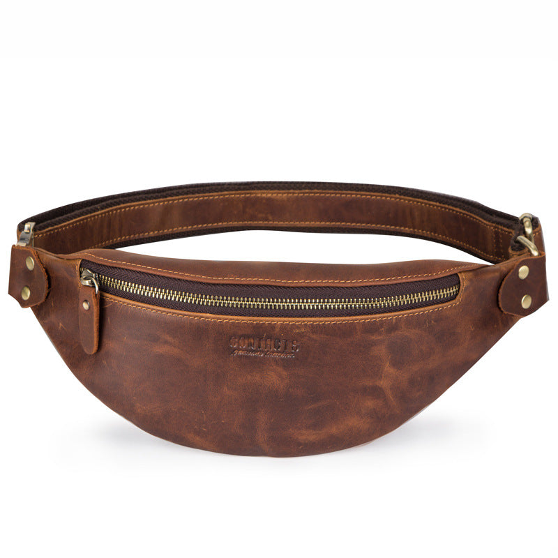 Sac à glissière avant minimaliste solide