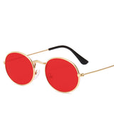 Retro Round Frame Sunglasses