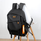 Two Side Pocket Large Capacity Backpack