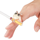 Animal Design Cigarette Holder Copper Ring