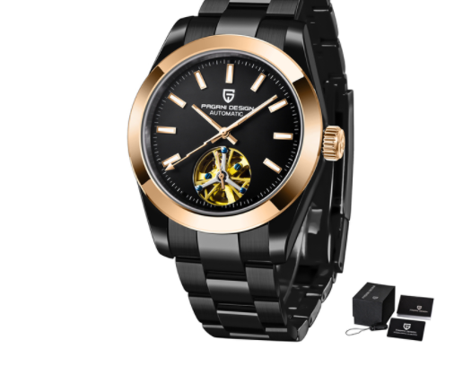Automatic Mechanical Stainless Steel Strap Watch