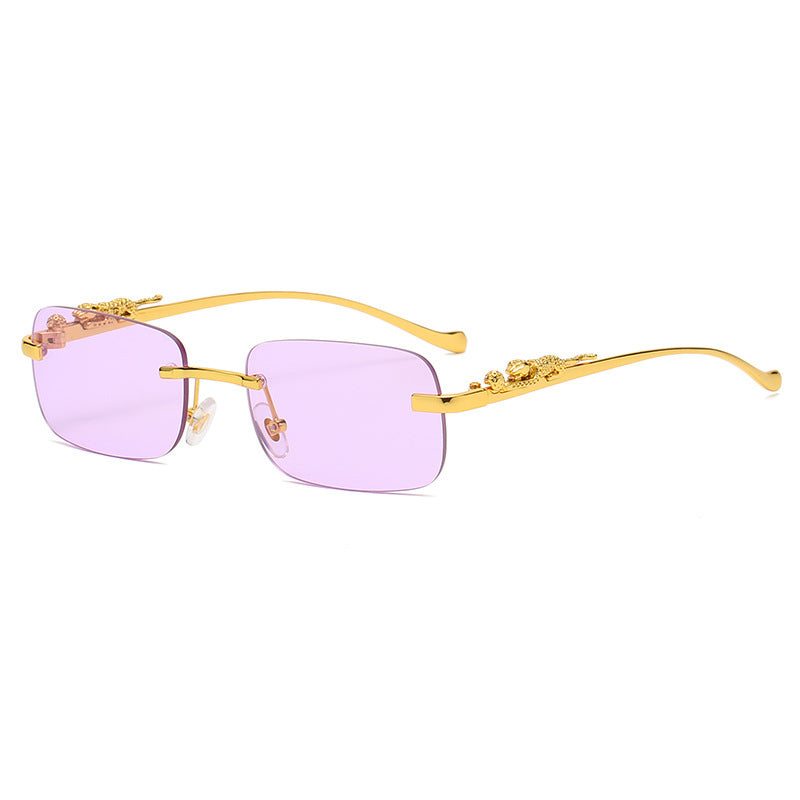 Lans lunettes de soleil du Temple de la tête carrée