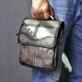 Casual Leather One-Shoulder Diagonal Bag