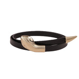 Snake Style Patent Leather Belt