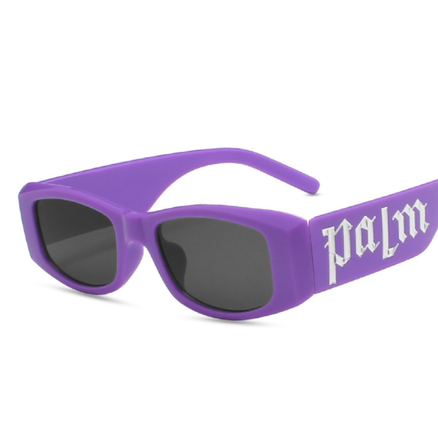 Palm Letter Square Sunglasses