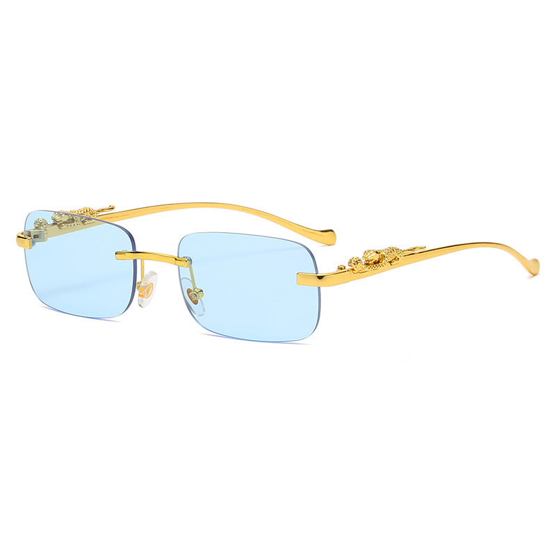 Lans lunettes de soleil du Temple de la tête carrée
