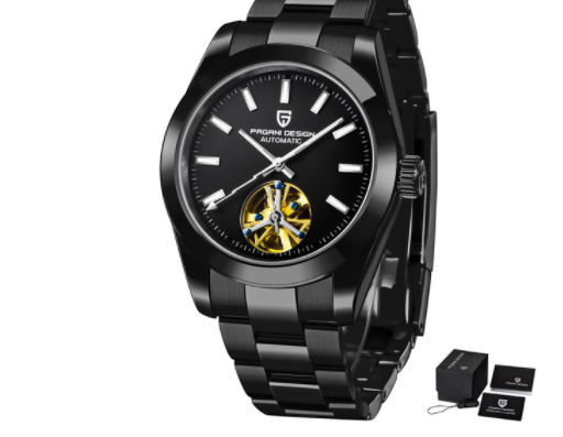 Automatic Mechanical Stainless Steel Strap Watch