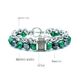 Mixed Strap Beads Bracelet