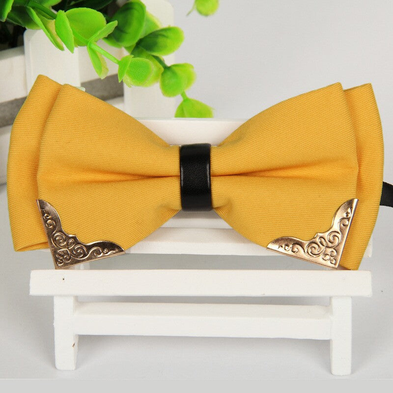 Geometric Alloy OnThe Edge Bow Tie