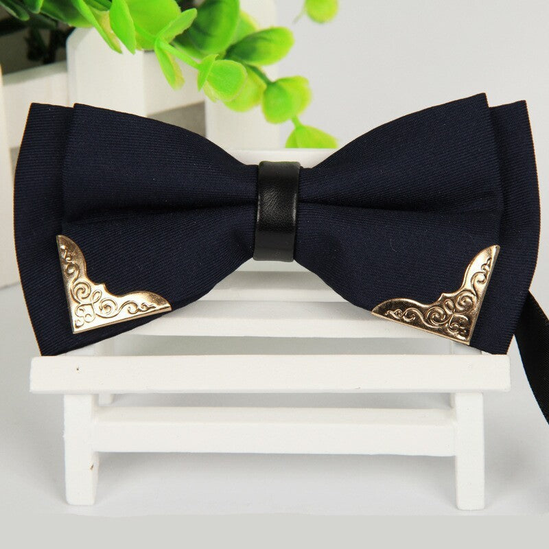 Geometric Alloy OnThe Edge Bow Tie