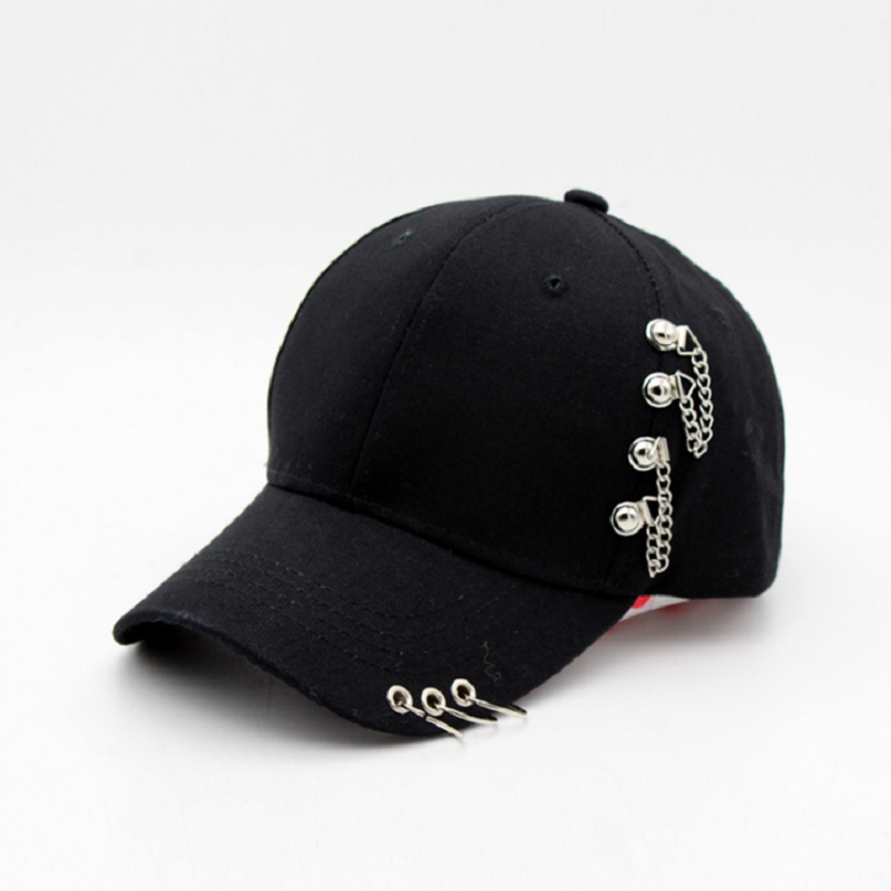 Gorra Hip-Hop Geométrica de Algodón