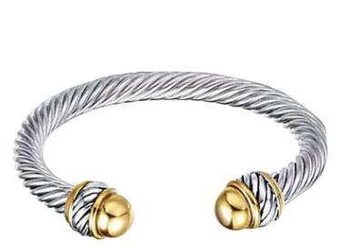 Retro Steel Cable Wire Bracelet