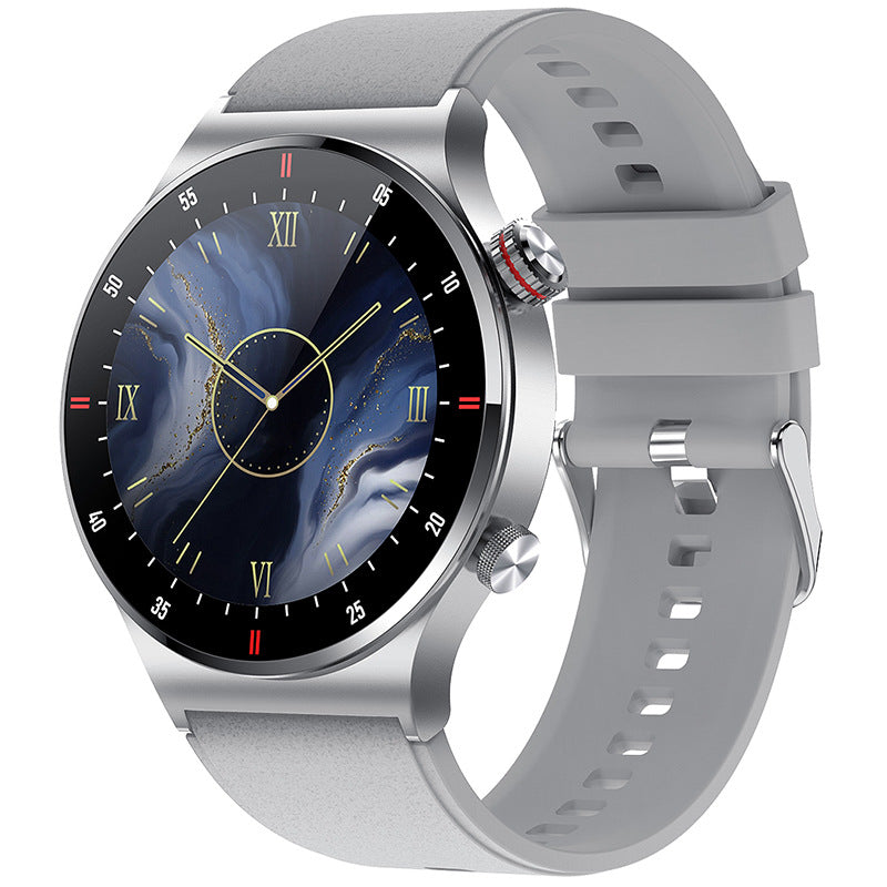 Round Dial Steel Smart Watch