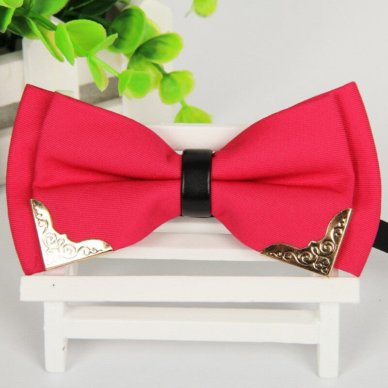 Geometric Alloy OnThe Edge Bow Tie