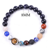 Solar System Design Beads Bracelet