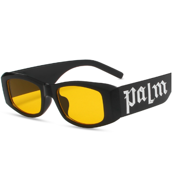 Palm Letter Square Sunglasses