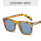 Square Polycarbonate Men Sunglasses