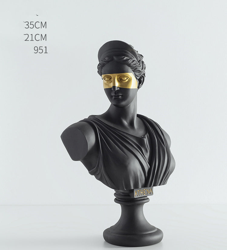 Greek Mythology Portrait Statue