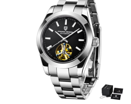 Automatic Mechanical Stainless Steel Strap Watch