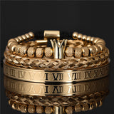 Luxurious Roman Mixed Bracelets Set